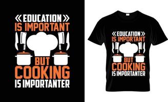 design de camiseta de chef, slogan de camiseta de chef e design de vestuário, tipografia de chef, vetor de chef, ilustração de chef