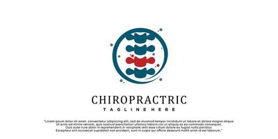 modelo de logotipo de coluna de design de logotipo de quiropraxia ícone de coluna vertebral ícone de espinha dorsal relacionado ao vetor premium de fisioterapia