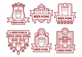 Cerveja Pong Vector