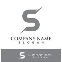 vetor de design de logotipo de carta corporativa de negócios