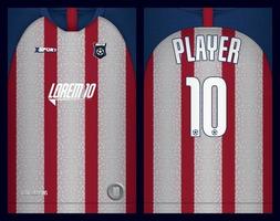 design de camisa de futebol para sublimação, design de camiseta esportiva vetor