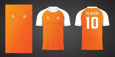 modelo de design de esporte de camisa de futebol vetor