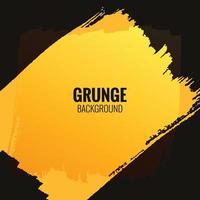 design grunge sujo abstrato amarelo e preto vetor