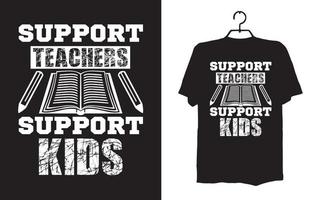 imprimir designs de camisetas de professores vetor