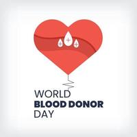 dia mundial do doador de sangue 14 de junho vetor fundo do dia do doador de sangue