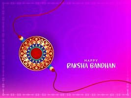 feliz raksha bandhan festival religioso fundo bonito vetor