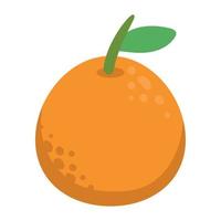 ícone de fruta laranja vetor