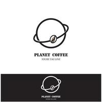 modelo de logotipo de xícara de café vetor