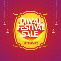 oferta de venda do festival diwali, modelo, banner, design de logotipo, pôster, unidade, etiqueta, cabeçalho da web, vetor