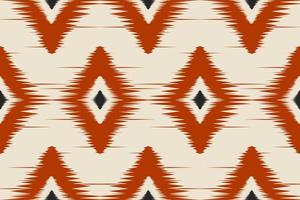 arte padrão de tecido ikat. padrão geométrico étnico sem costura tradicional. estilo americano, mexicano. vetor