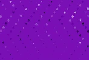 fundo vector roxo claro com sinais de cartões.