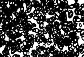 padrão de vetor preto e branco com esferas.