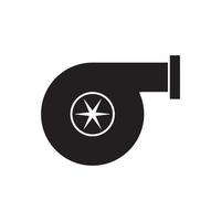 vetor de carro turbo para apresentação do ícone do símbolo do site