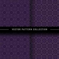 conjunto de coleção de padrões geométricos vetor