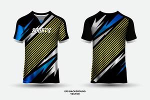 novo design de camisa abstrata de esportes de camiseta adequada para corrida, futebol, esportes e motocross vetor