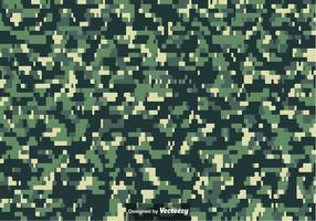 Vetor de padrão de camuflagem de multicam pixelado