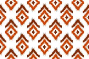 arte padrão de tecido ikat. padrão geométrico étnico sem costura tradicional. estilo americano, mexicano. vetor