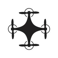 ícone de drone aéreo vetor