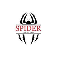 vetor e ilustração do logotipo da aranha