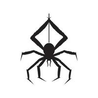 vetor e ilustração do logotipo da aranha