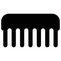 ícone de pente de cabelo, tema do dia dos pais vetor