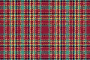 padrão de cor vintage tartan ou xadrez. vetor