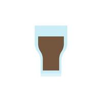 vetor de café gelado para apresentação do ícone do símbolo do site