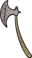 machado medieval de desenho animado vetor