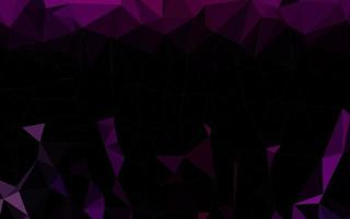 fundo de mosaico abstrato vector roxo escuro.