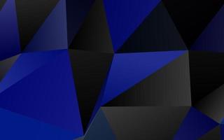 fundo abstrato do polígono do vetor azul escuro.