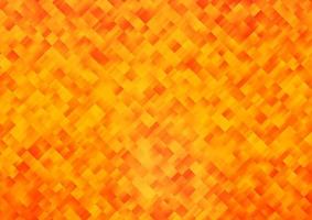 capa de vetor laranja claro em estilo poligonal.