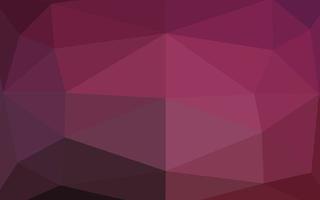 capa poligonal do sumário do vetor rosa escuro.