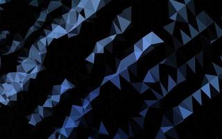 cenário de mosaico abstrato de vetor azul escuro.