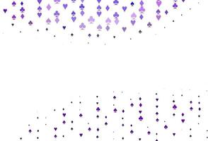 fundo vector roxo claro com sinais de cartões.