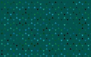 luz azul, verde vetor padrão sem emenda em estilo poligonal.
