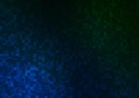 modelo de vetor azul escuro, verde com cristais, retângulos.