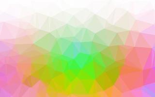 luz multicolor, padrão de mosaico abstrato de vetor de arco-íris.