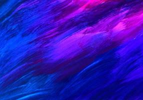 textura de pincelada abstrata tinta neon azul e rosa escuro vetor