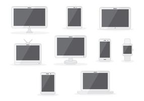 Free Flat Screen Flat Flat Vector