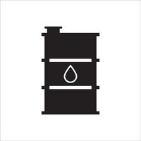 ícone de design de vetor de logotipo de posto de gasolina, este vetor pode ser usado para materiais básicos para fazer logotipos e outros