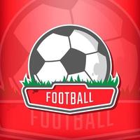 logotipo de vetor profissional moderno para time de futebol