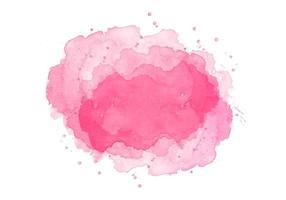 aquarela abstrata respingo rosa vetor