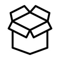 design de ícone de caixa vetor