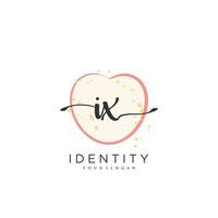 ix vetor de logotipo de caligrafia de assinatura inicial, casamento, moda, joalheria, boutique, floral e botânico com modelo criativo para qualquer empresa ou negócio.