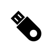 modelos de design de vetor de ícone de pendrive