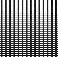 borda de padrão abstrato sem costura listras quadradas pretas, cinzas e brancas lindo tecido de padrão geométrico vetor