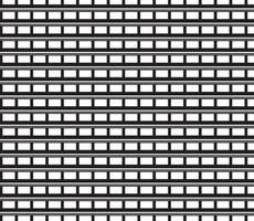 borda de padrão abstrato sem costura listras quadradas pretas, cinzas e brancas lindo tecido de padrão geométrico vetor