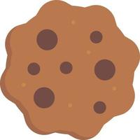 ícone plano de biscoito vetor