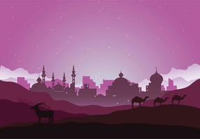 Ilustração da noite árabe gratuita