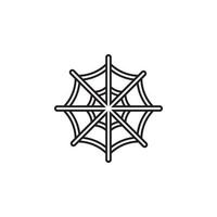 vetor de teia de aranha para apresentação de ícone de símbolo de site